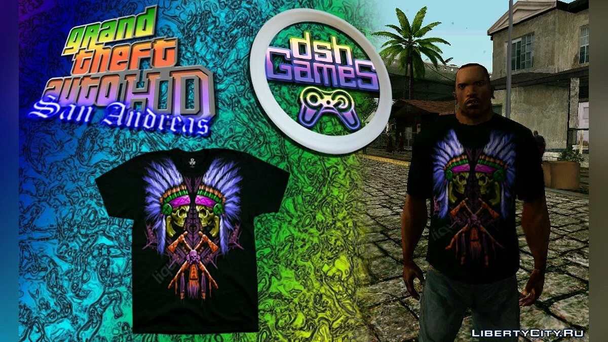 GTA San andreas HD: Футболки / GTA San Andreas