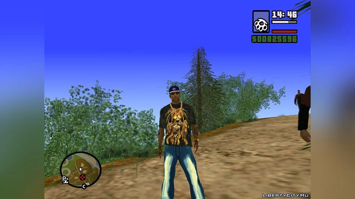 Футболка со львом / GTA San Andreas
