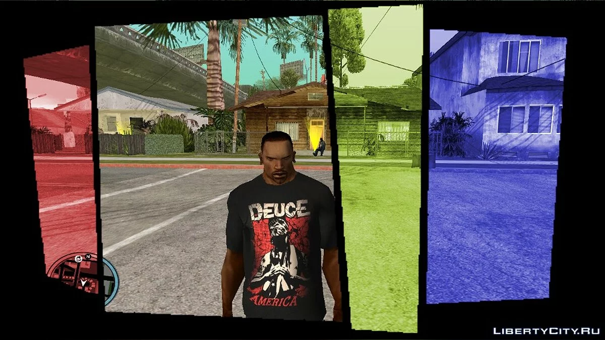 Футболка с Deuce(ом) / GTA San Andreas