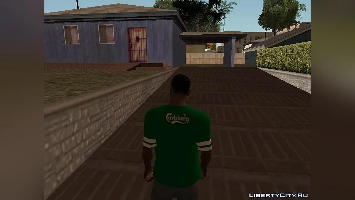 Новая футболка Carlsberg / GTA San Andreas