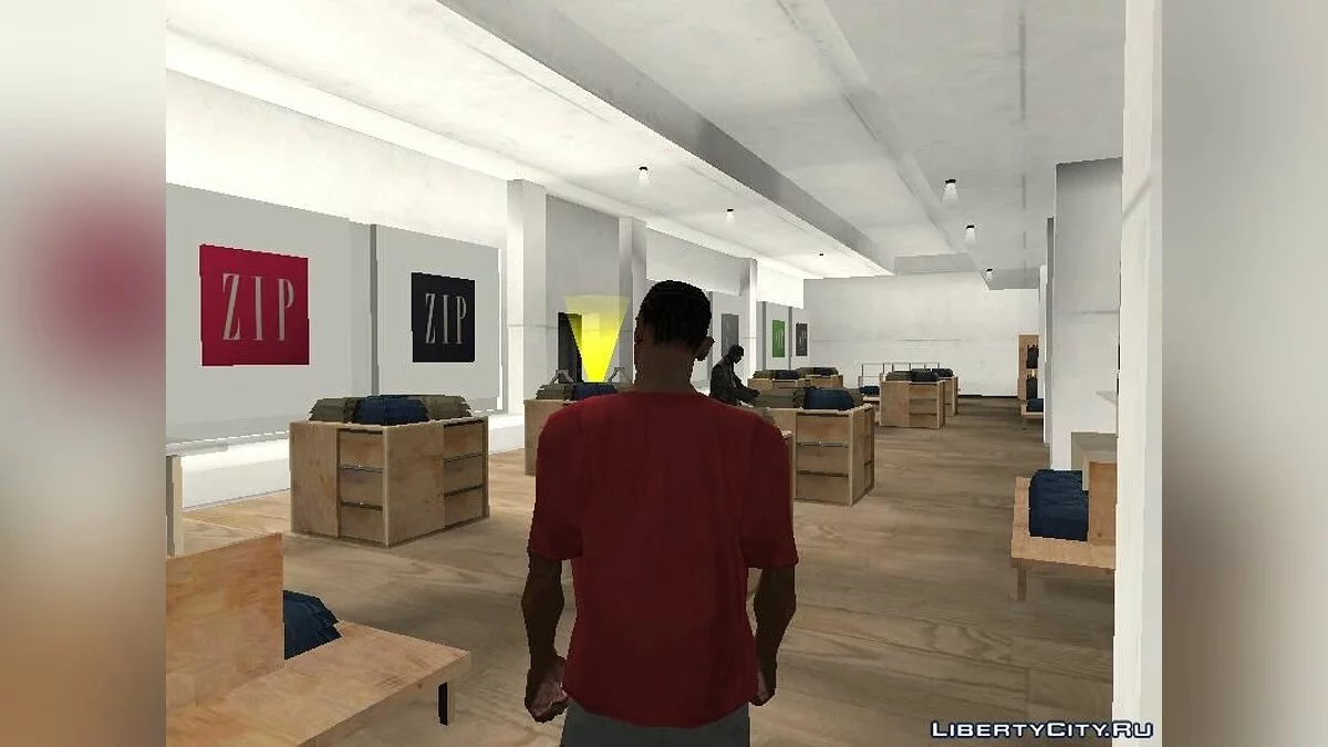 Новая футболка Эрис / GTA San Andreas