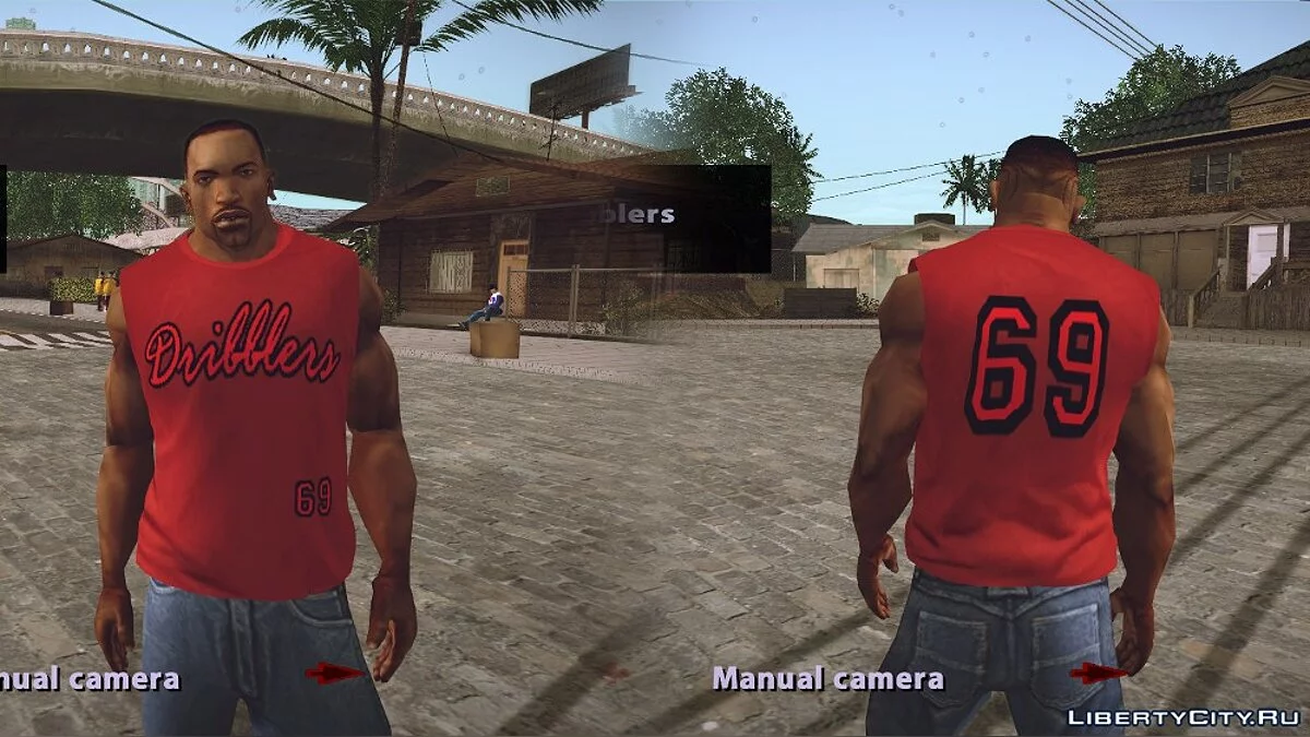 Си-Джей 2014: Футболки безрукавки / GTA San Andreas