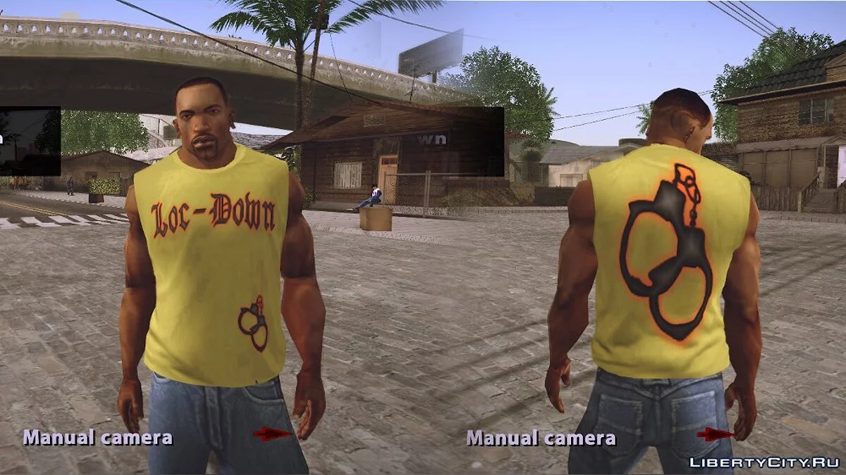 Си-Джей 2014: Футболки безрукавки / GTA San Andreas