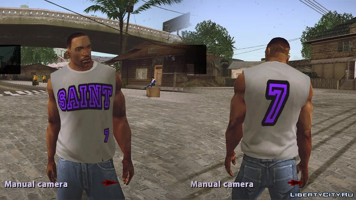Си-Джей 2014: Футболки безрукавки / GTA San Andreas
