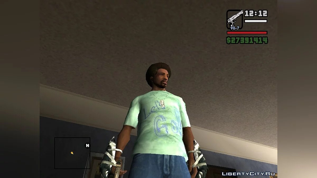 Четыре футболки для Си-Джея / GTA San Andreas