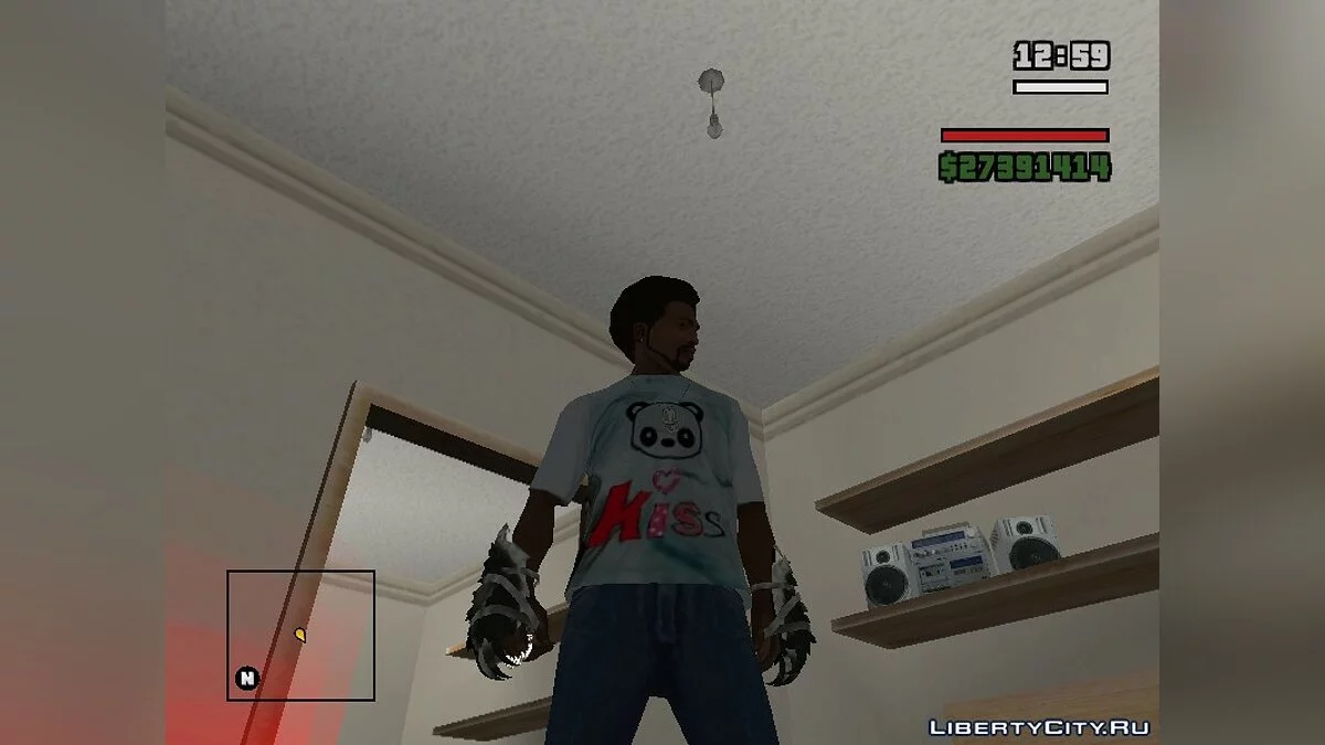 Четыре футболки для Си-Джея / GTA San Andreas