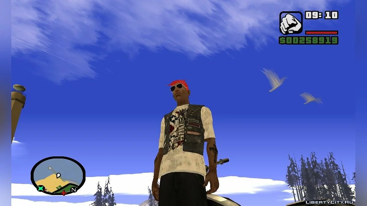 Байкерская жилетка / GTA San Andreas