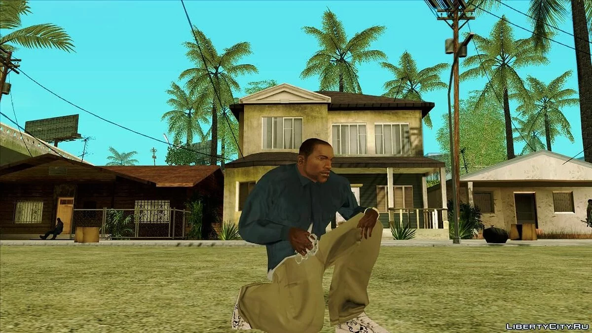 Синяя рубашка / GTA San Andreas