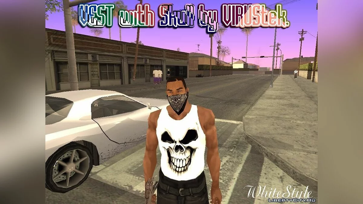 Майка с черепом by VIRUStek. / GTA San Andreas