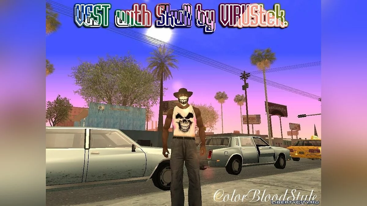 Майка с черепом by VIRUStek. / GTA San Andreas