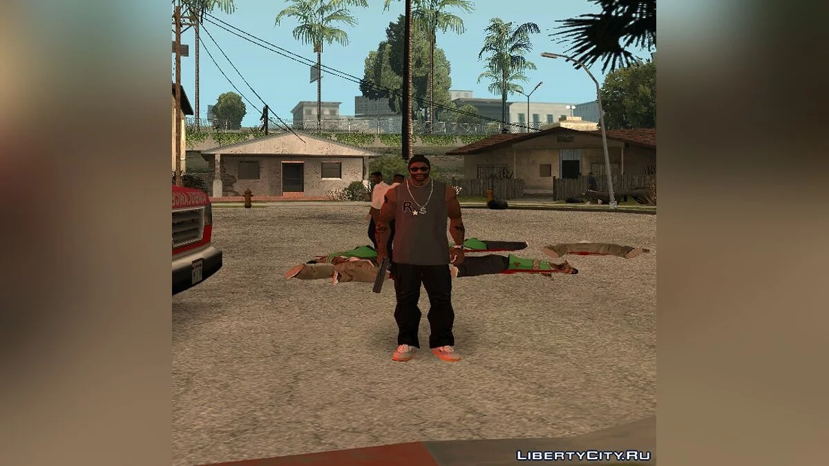 Новые баскетболки CJ / GTA San Andreas