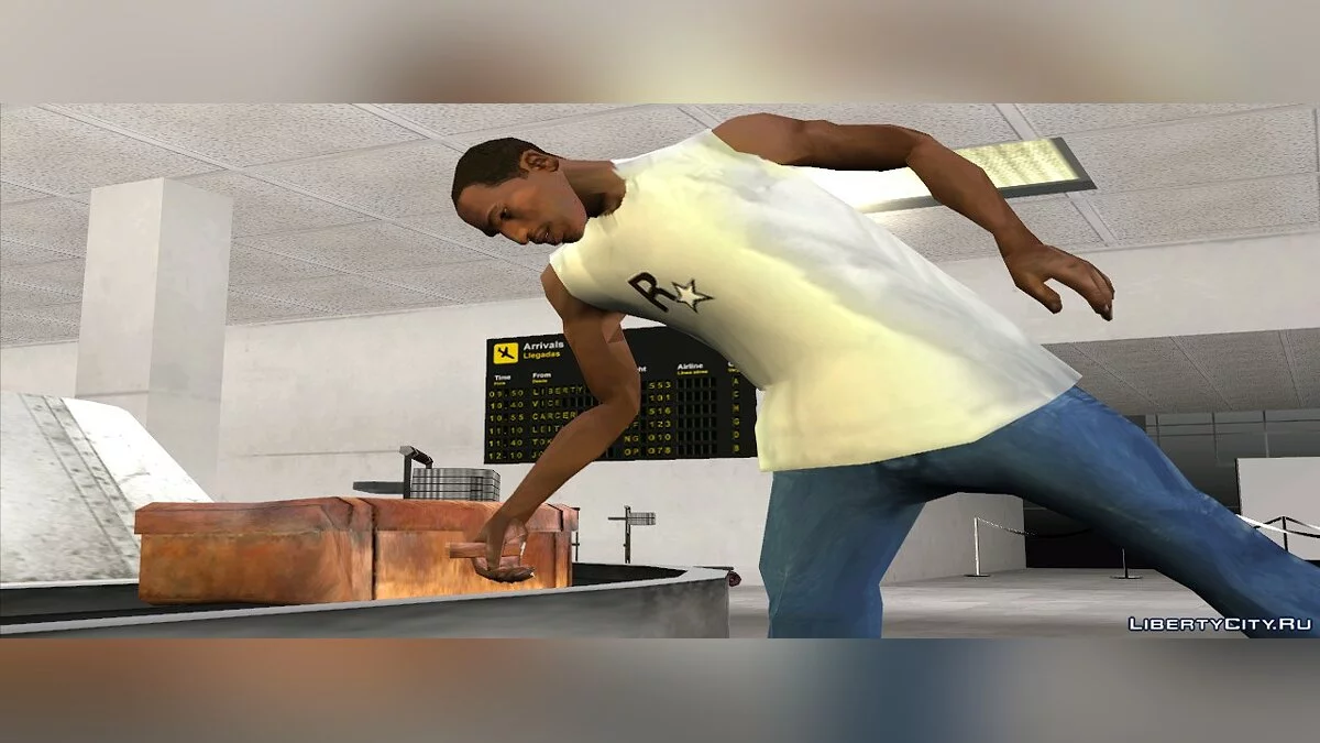 Новые баскетболки CJ / GTA San Andreas