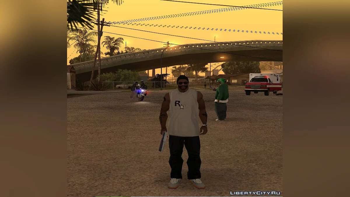 Новые баскетболки CJ / GTA San Andreas