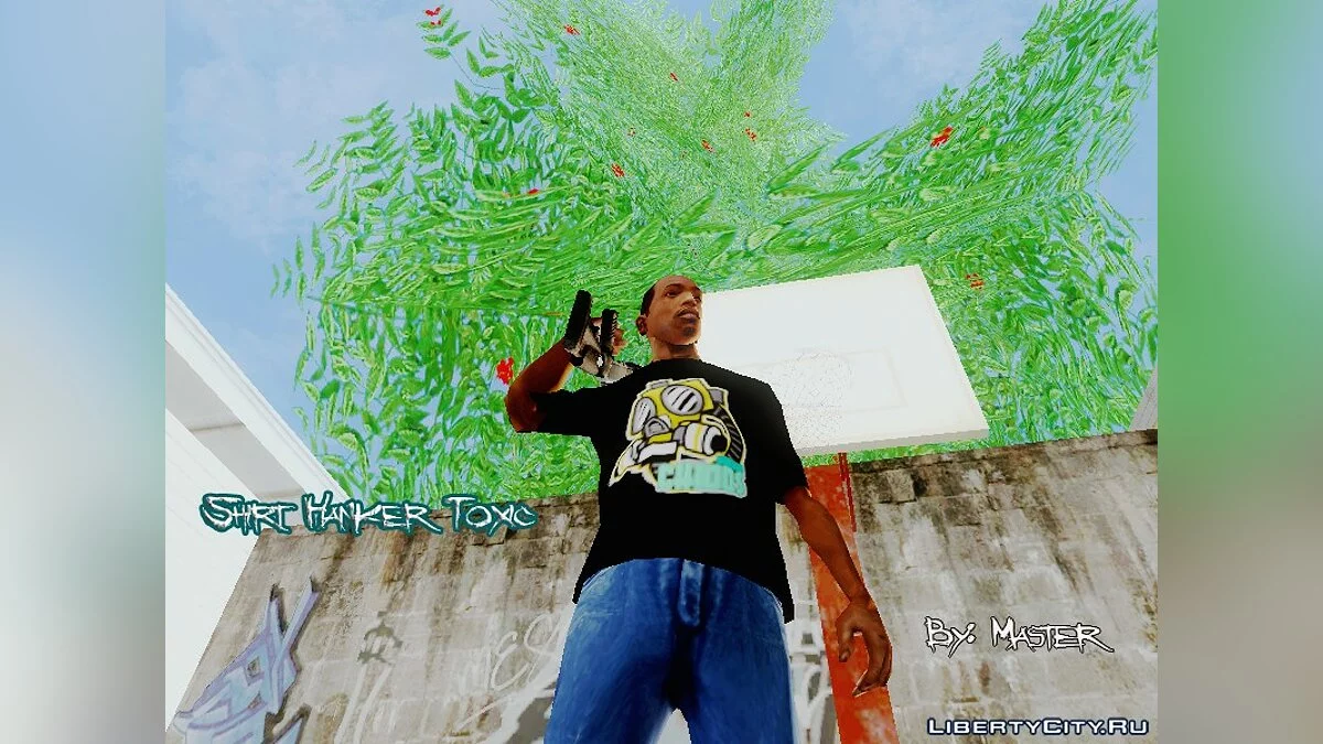 HQ Shirt Hanker Toxic / GTA San Andreas