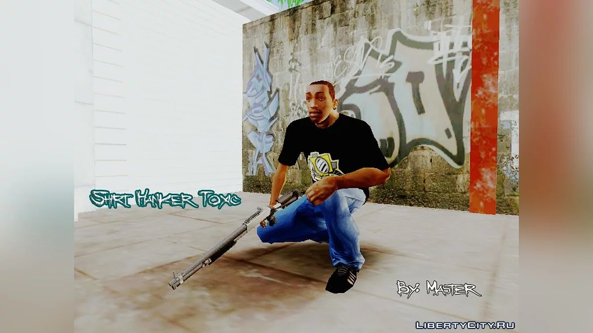 HQ Shirt Hanker Toxic / GTA San Andreas