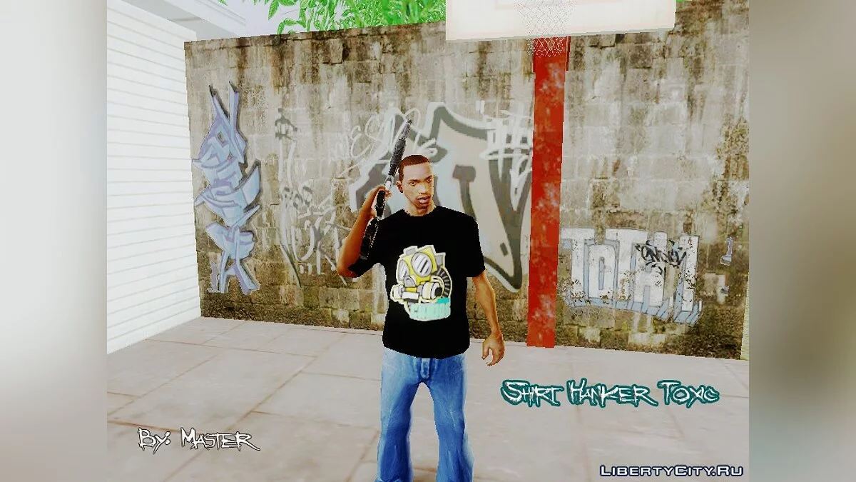 HQ Shirt Hanker Toxic / GTA San Andreas