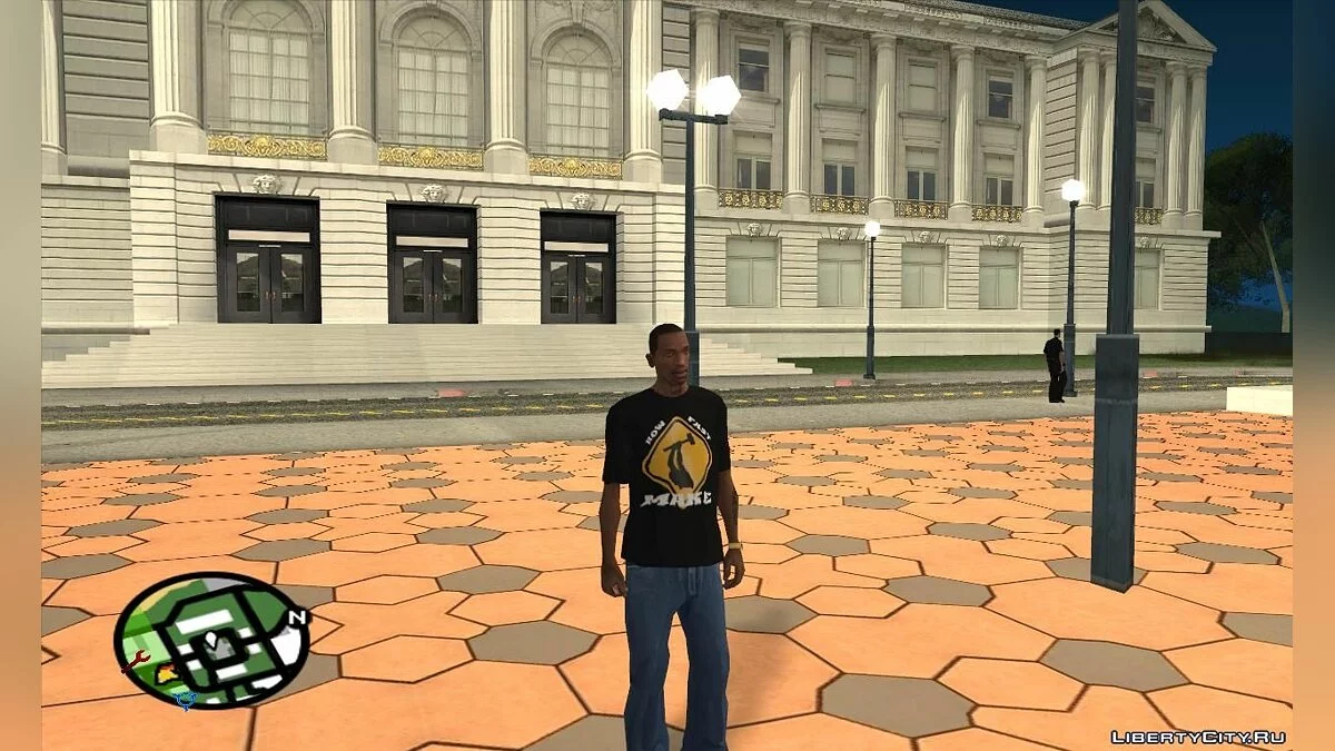 Футболка с логотипом How Fast Make / GTA San Andreas