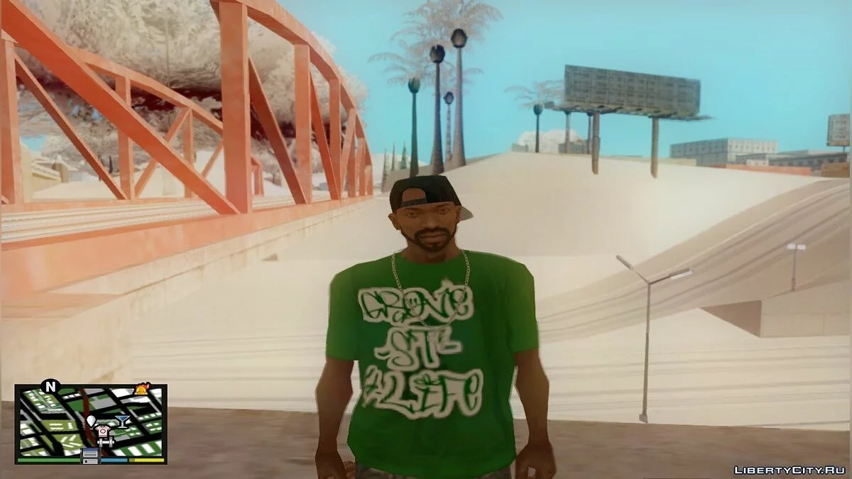 Майка \"Grove Street\" / GTA San Andreas