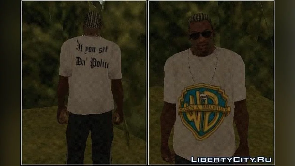 Warn A Brother T-shirt / GTA San Andreas