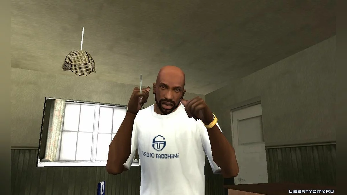 Футболка Sergio Tacchini / GTA San Andreas