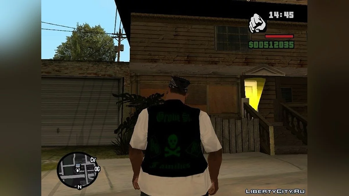 Grove St. Families Biker Vest / GTA San Andreas