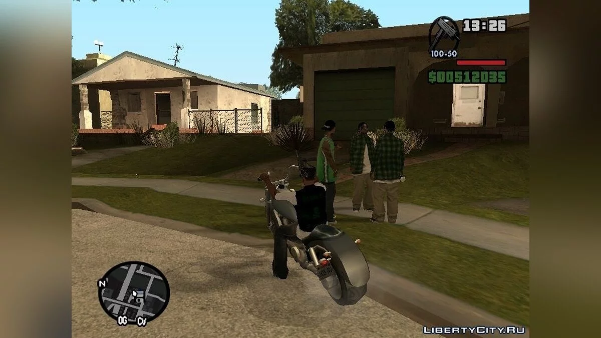 Grove St. Families Biker Vest / GTA San Andreas