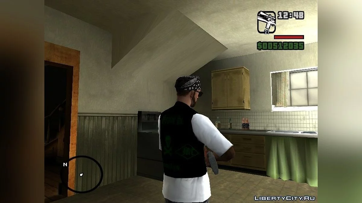Grove St. Families Biker Vest / GTA San Andreas
