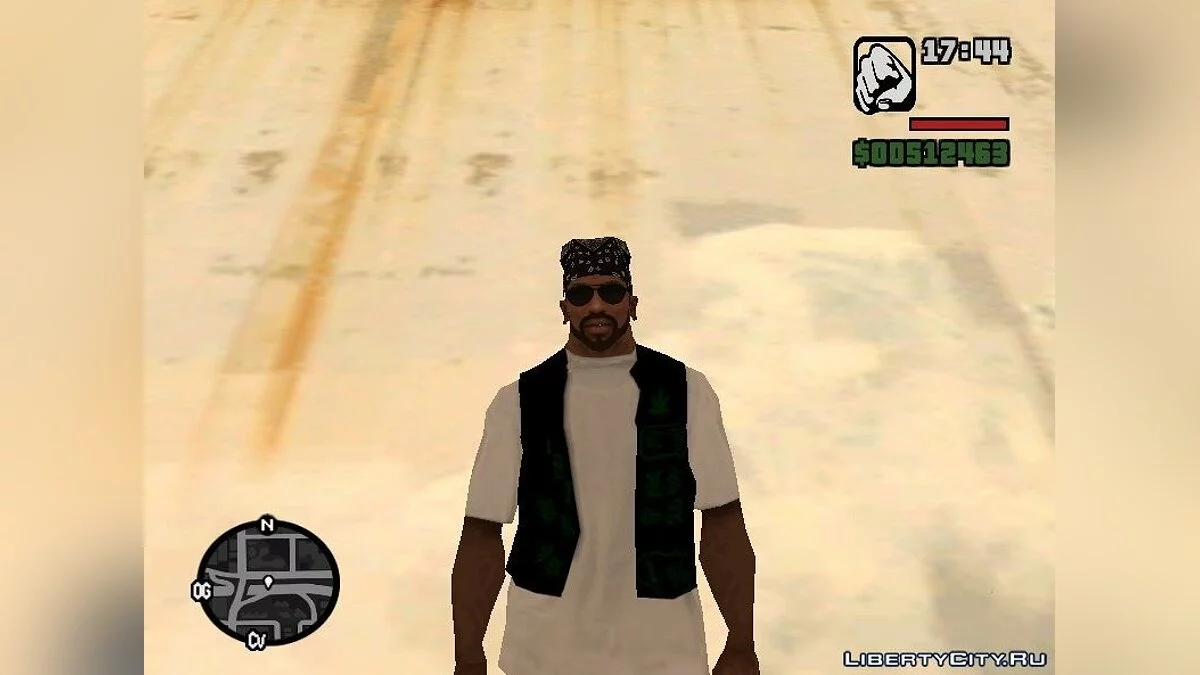 Grove St. Families Biker Vest / GTA San Andreas