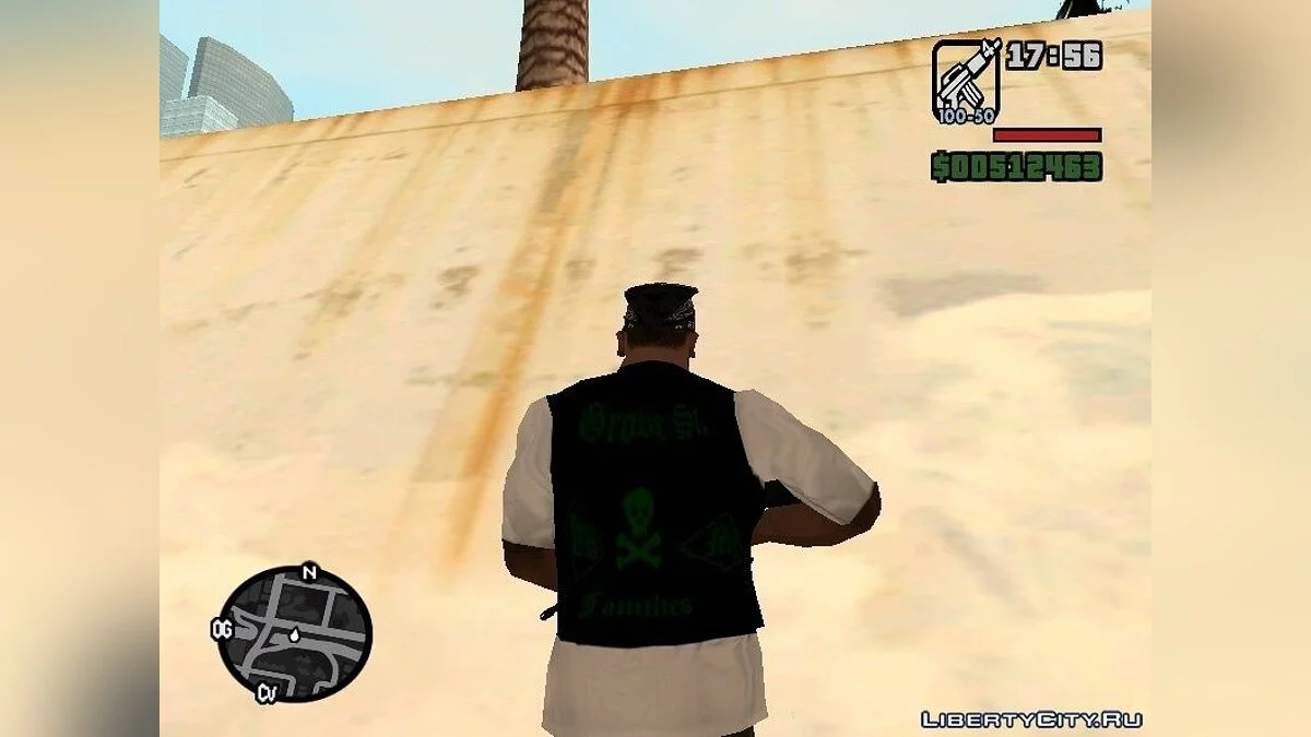 Grove St. Families Biker Vest / GTA San Andreas