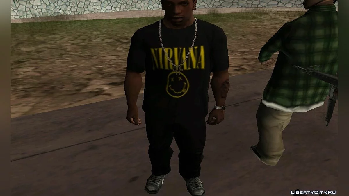 Футболки Nirvana / GTA San Andreas