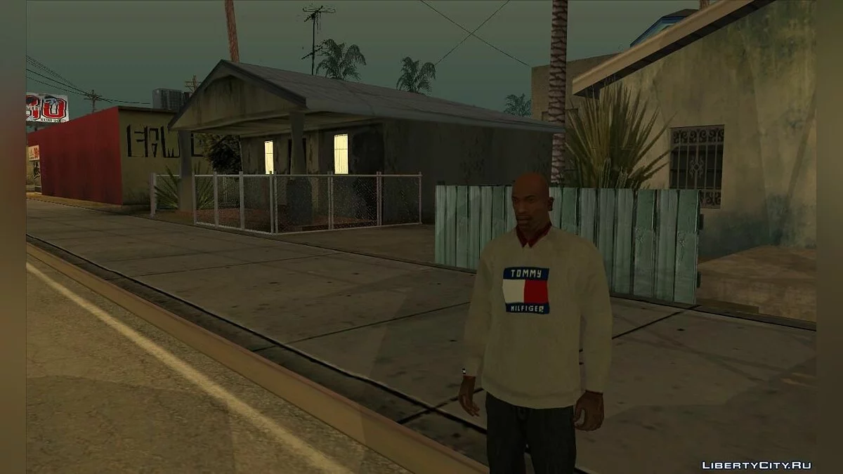 Свитшот Tommy Hilfiger / GTA San Andreas