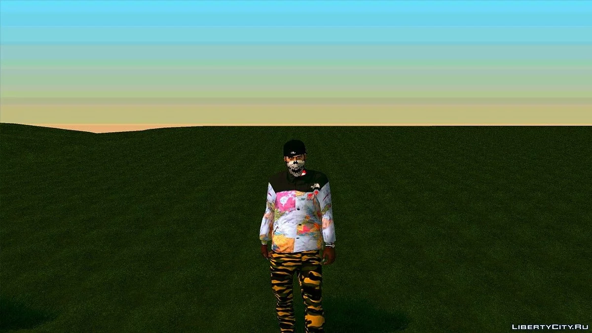 Куртка North Face / GTA San Andreas