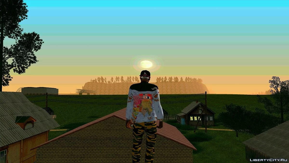 Куртка North Face / GTA San Andreas