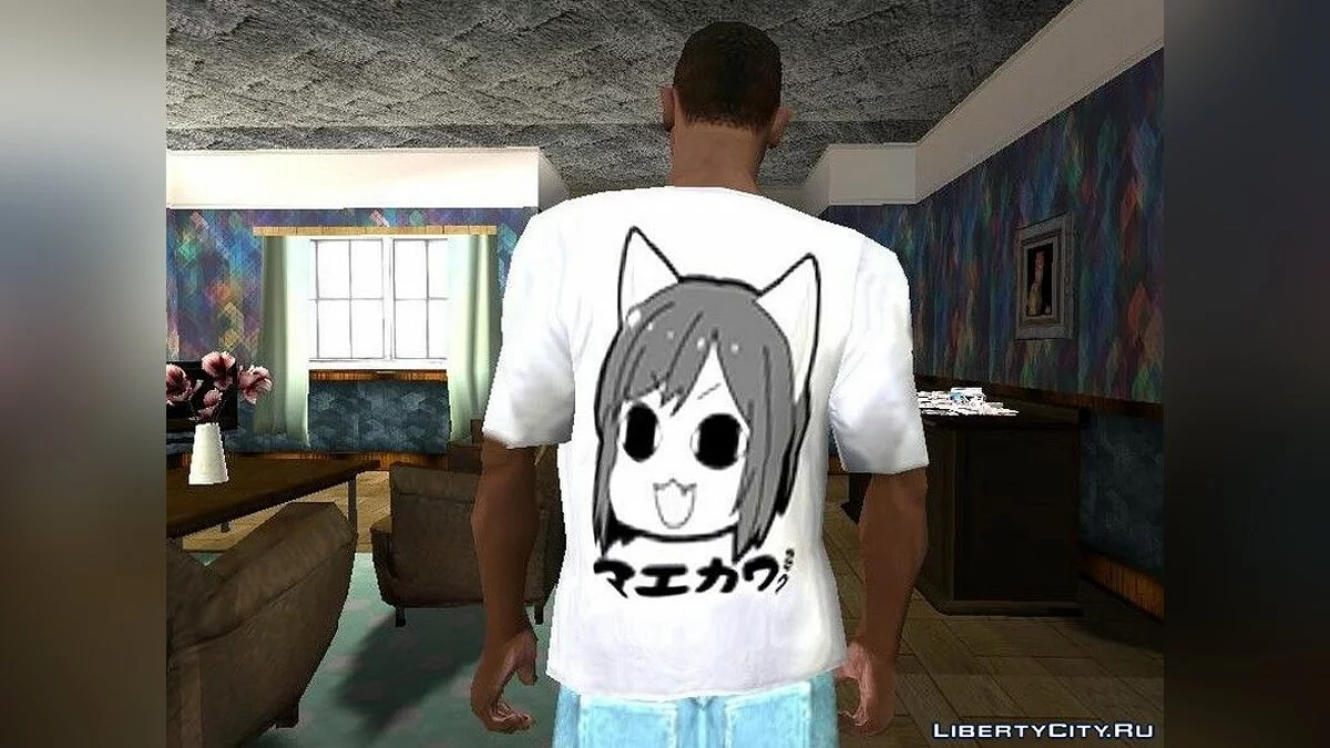 Футболка в стиле аниме / GTA San Andreas