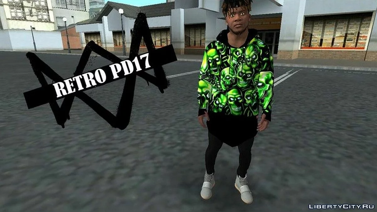 Стильная кофта от бренда Supreme для Франклина / GTA San Andreas