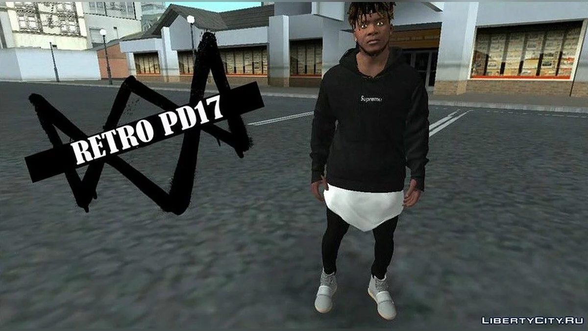 Стильная кофта от бренда Supreme для Франклина / GTA San Andreas