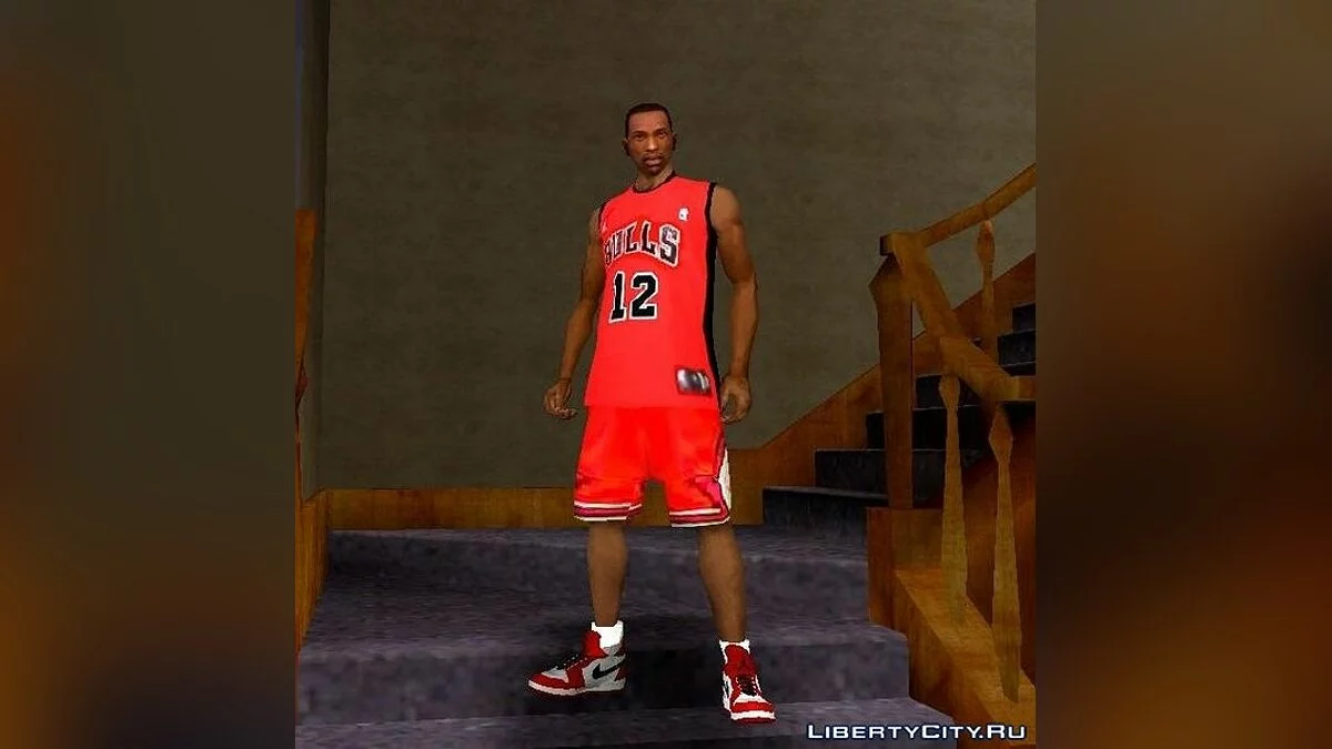 Одежда Chicago Bulls / GTA San Andreas