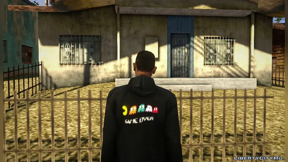 Худи с логотипом пакмена / GTA San Andreas