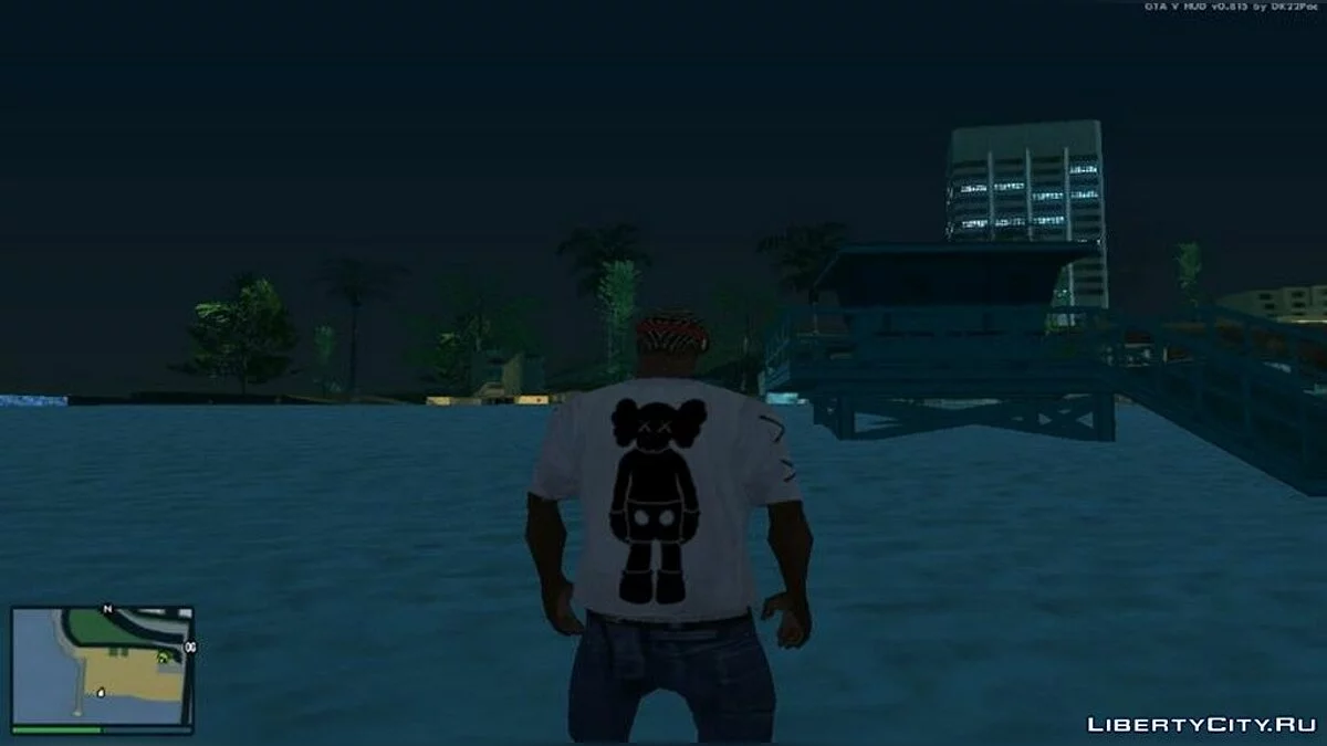 Футболка KAWS / GTA San Andreas