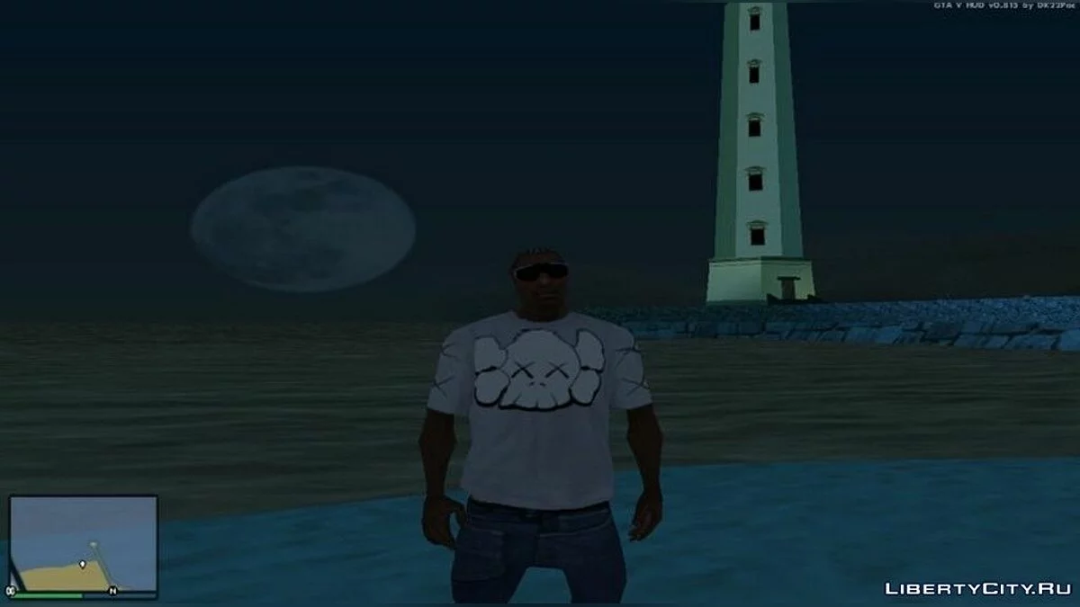 Футболка KAWS / GTA San Andreas