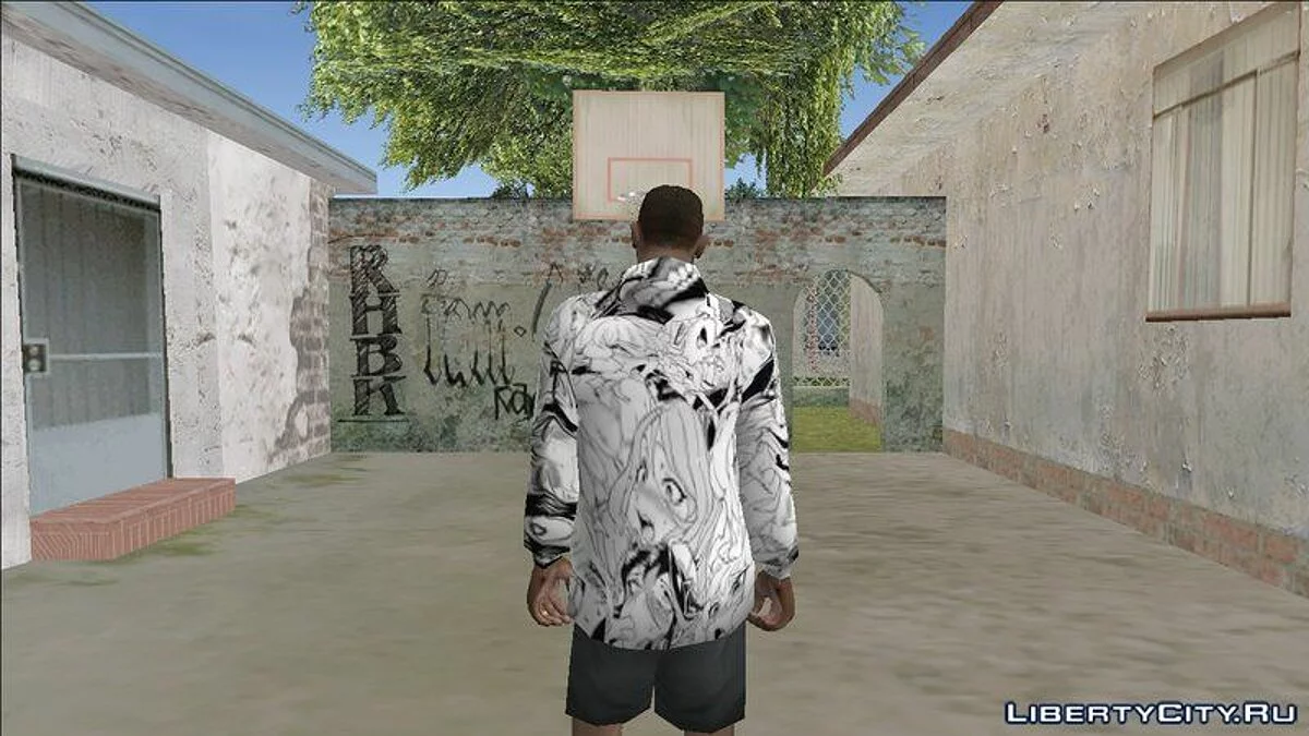 Толстовка Ahegao / GTA San Andreas