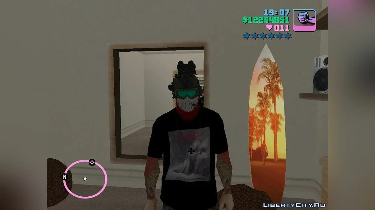 Сборник футболок в стиле метал / GTA San Andreas