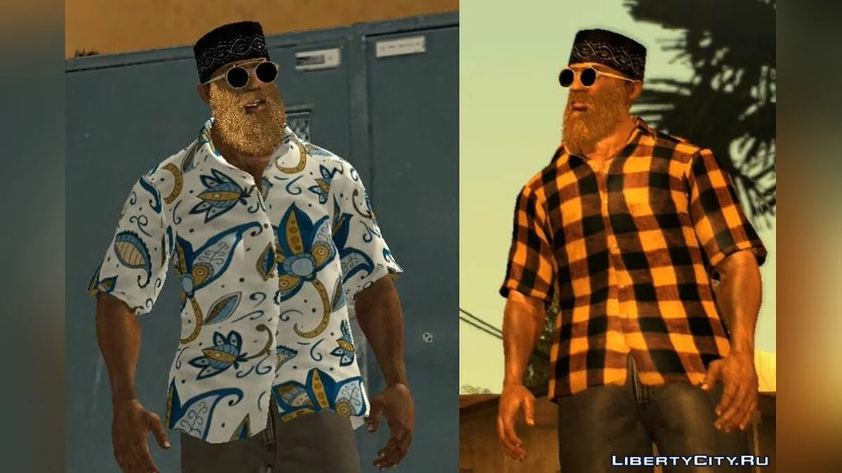 Рубашки Batik & Squared / GTA San Andreas
