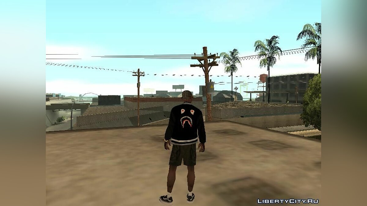 Скачать Бомбер Chaqueta Bape для GTA San Andreas