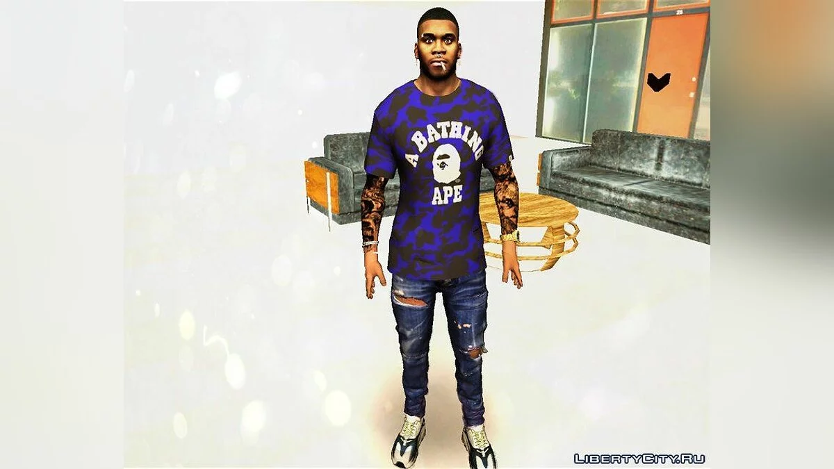 Сборник одежды Bape для Франклина / GTA San Andreas