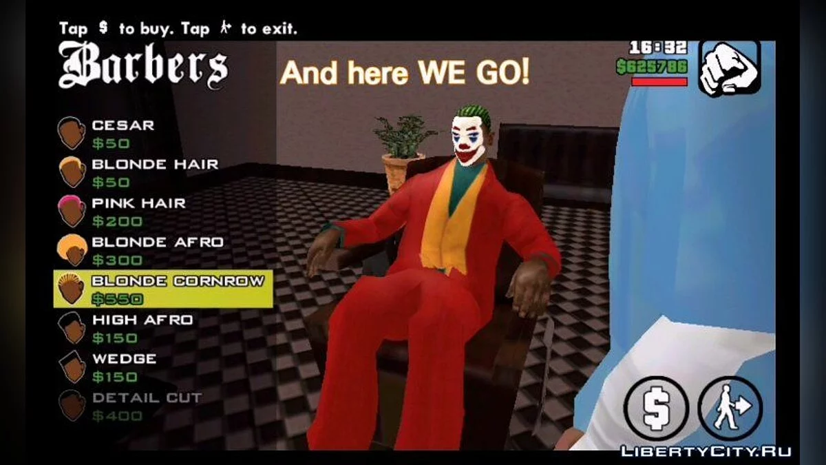 Костюм Джокера / GTA San Andreas