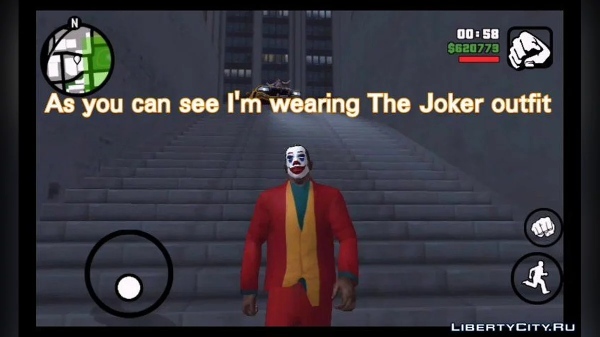 Костюм Джокера / GTA San Andreas