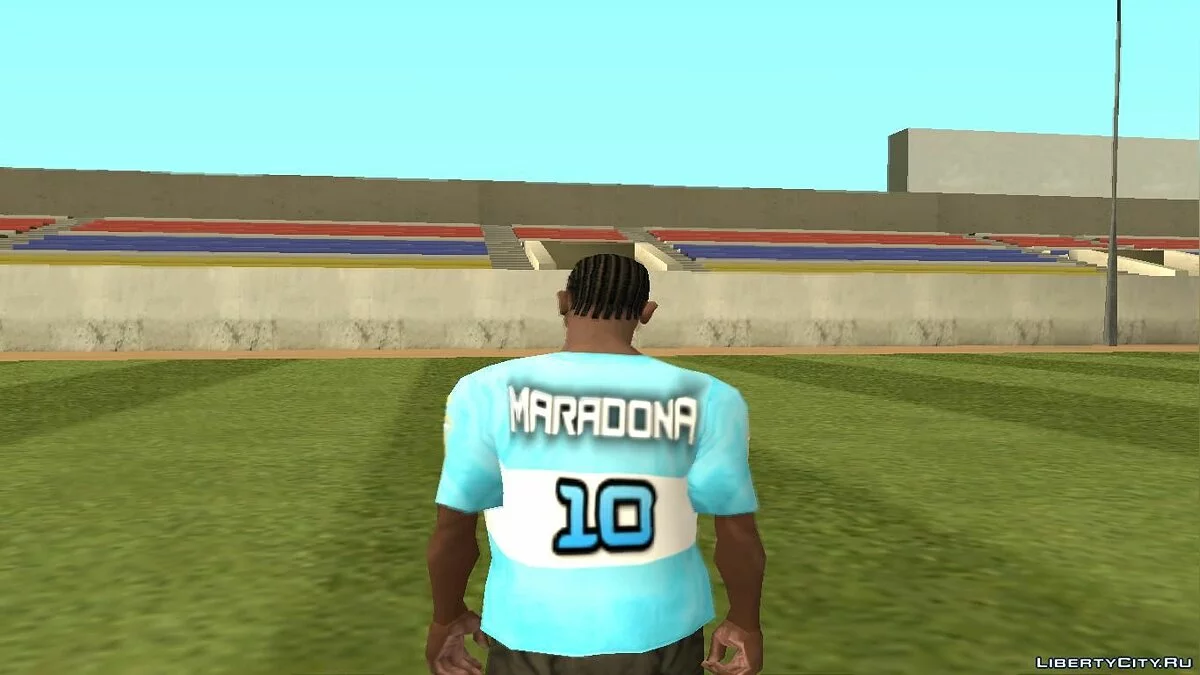 Camiseta de Diego Maradona - Homenaje / GTA San Andreas