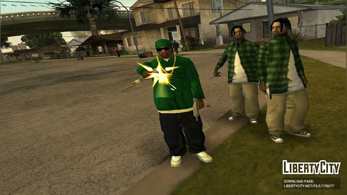 Одежда OG Loc из бета-версии / GTA San Andreas