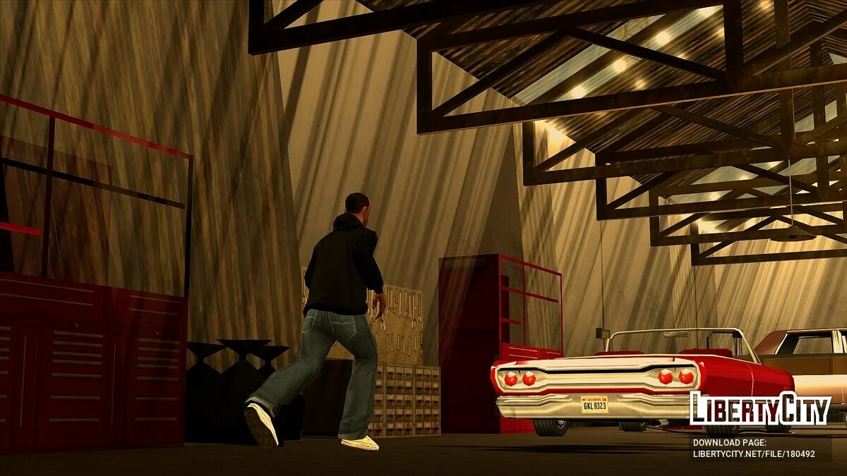 Черная толстовка Rockstar с зеленой майкой / GTA San Andreas